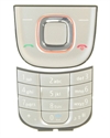 Nokia 2680 Slide Knappsats Set Latin - Orange / Silver